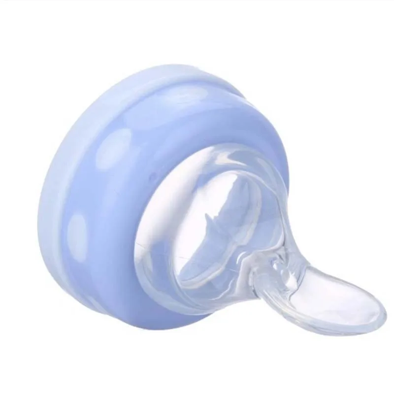 2Pcs Silicone Baby Cereal Feeder Bottle Spoon Toddler Wide Feeding Bottle Spoon Replacement Fresh Food Cereal Squeeze Feeder 3