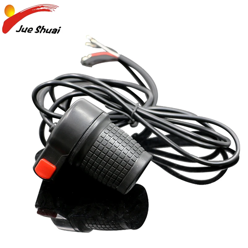

JS lectric Bike Throttle Light Horn Button Switch Electric Scooter Half Throttle Speed Handle Gas Wuxing Button Swicth bicicleta
