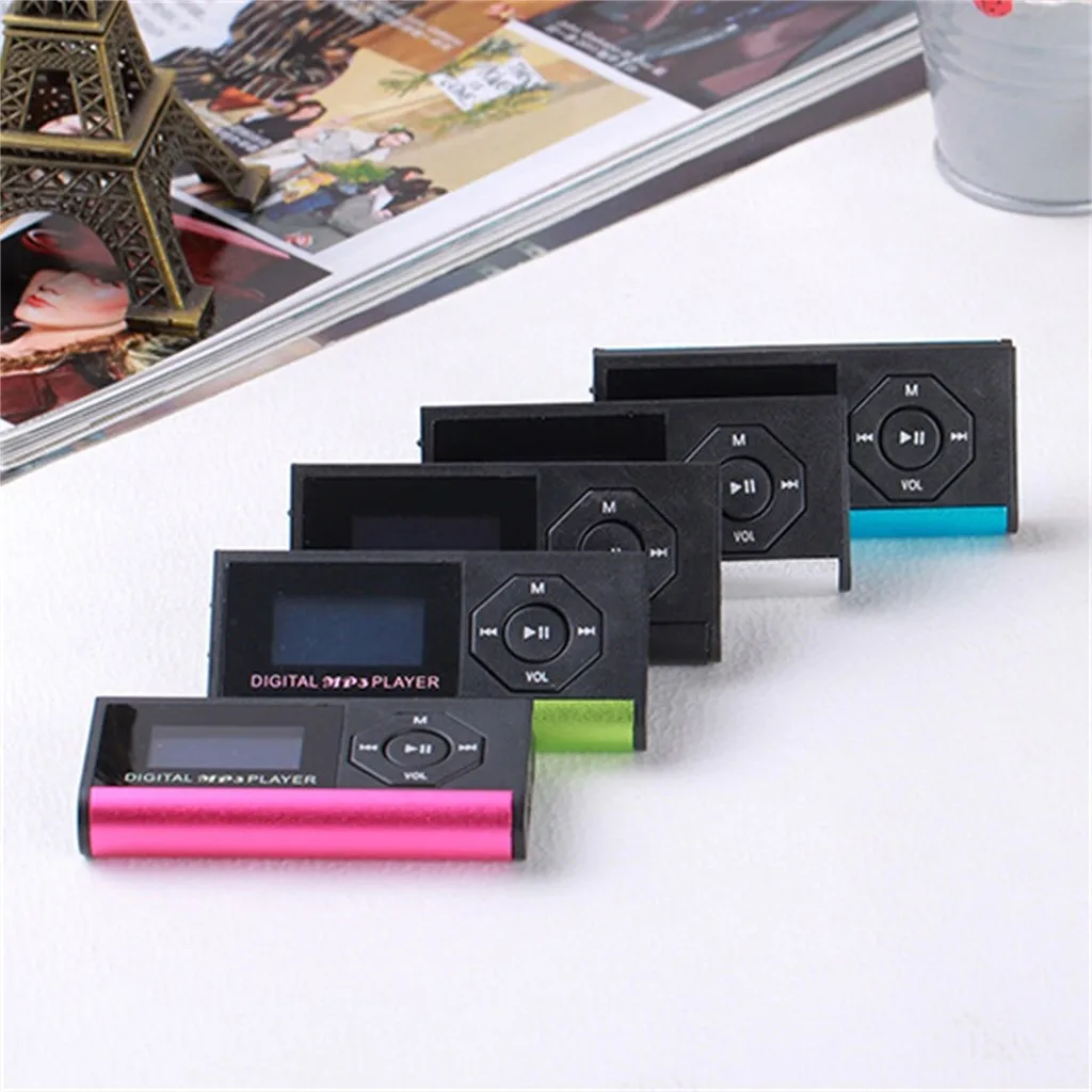 USB MP3-Player mit 32 GB Digitaler lcd-Bildschirm Plug-in-Digital Radio playerбесплатная покупка Горячая низкая цена