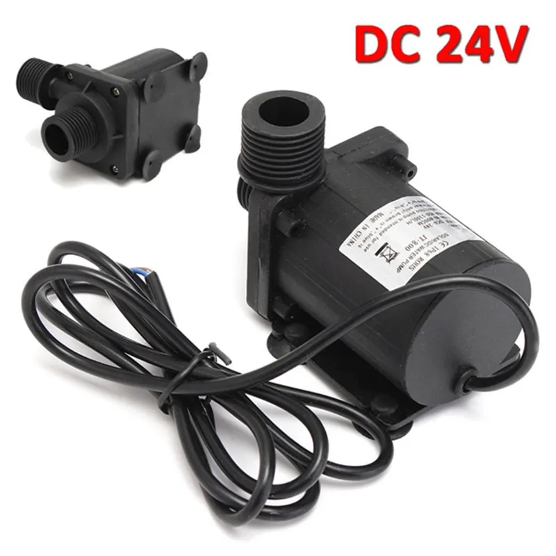 1000L/H DC 24V Мини Бесщеточный Магнитный мотор циркуляционный водяной насос горячей воды