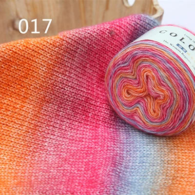 017 Meetee, 3 шт.(1 шт. = 100 г), кашемировая смешанная пряжа, шарф для ручного вязания, шерстяной свитер, кардиган, шелковая пряжа, аксессуары для рукоделия - Цвет: 017