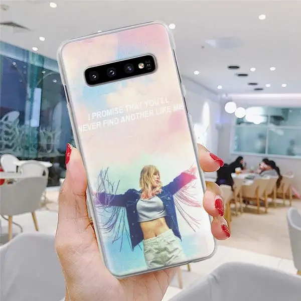 Чехол для телефона pop singer Taylor для samsung Galaxy S10 S10e S8 S9 Plus Note 10 Plus 9 8 S6 S7 Edge Твердый Чехол - Цвет: H02