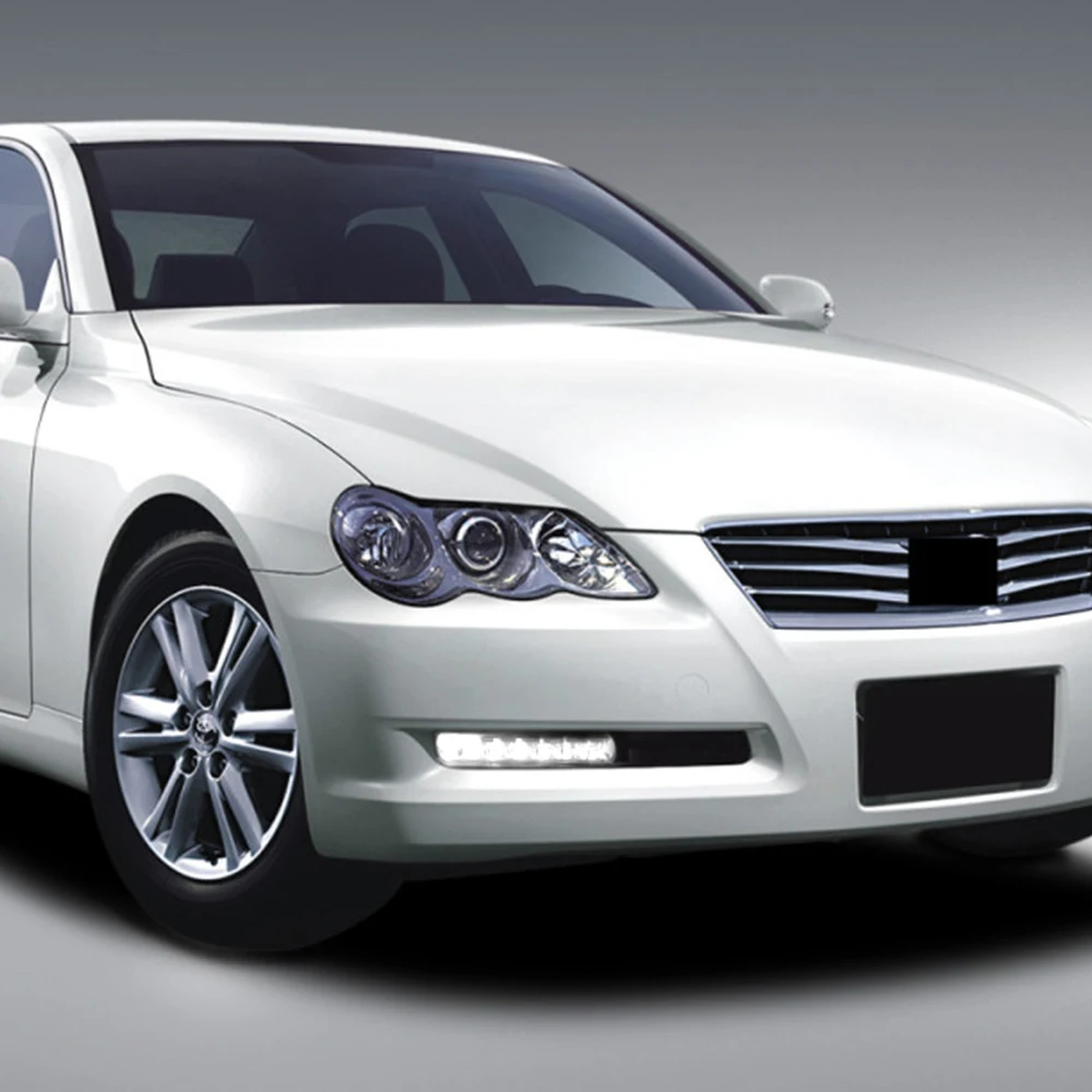 CSCSNL 1 пара DRL светодиодный DRL Дневной ходовой светильник противотуманная фара для Toyota MARK X REIZ 2004 2005 2006 2007 2008 2009