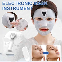 

Electric Face Massage Lifting Mask Remote Control Silicone Face Lift Mask Anti-Wrinkles Skin Tightening Firming Skin Care Device