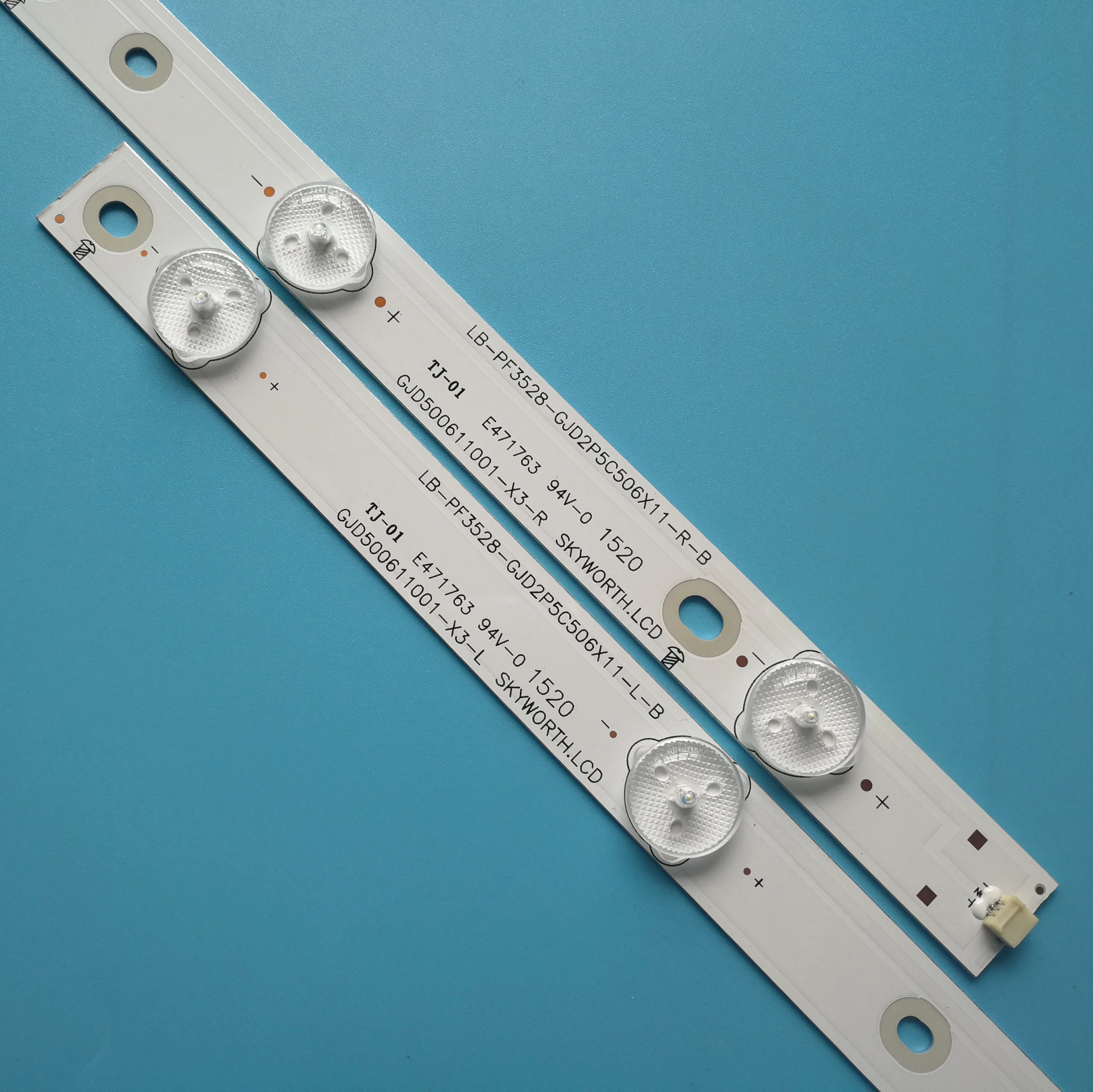 12 шт./компл. новая светодиодная лента для AOC TV LD50V02S T5002S LE50D1452 50PFF3655/T3 GJD500611002 X2 L R LB