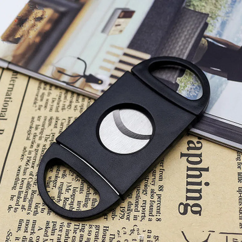 Ножницы карманные из нержавеющей стали с двойными лезвиями для сигар 1