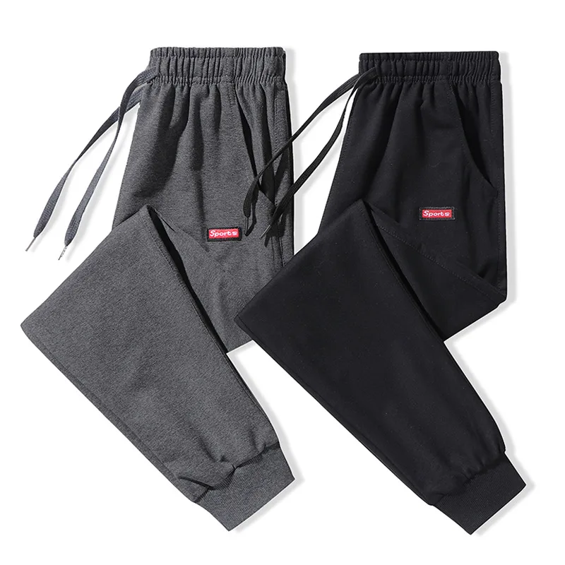 

Casual Pants Spring And Autumn Sweatpants Korean-style Trend Spring Thin Cotton Loose-Fit Skinny Athletic Pants Men's