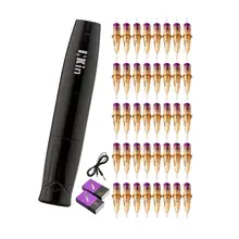 

INKIN Nano 2-in-1 Rotary Cartridge Tattoo Machine Needle Kit for Tattoo & Permanent Makeup Eyebrow Eyeliner Lips Microblading