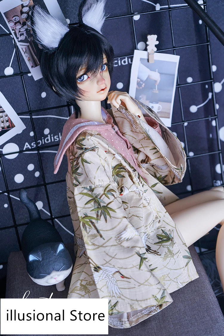 1/4 1/3 BJD Одежда модное кимоно для 1/3 1/4 msd 70unlce BJD/SD кукла аксессуары