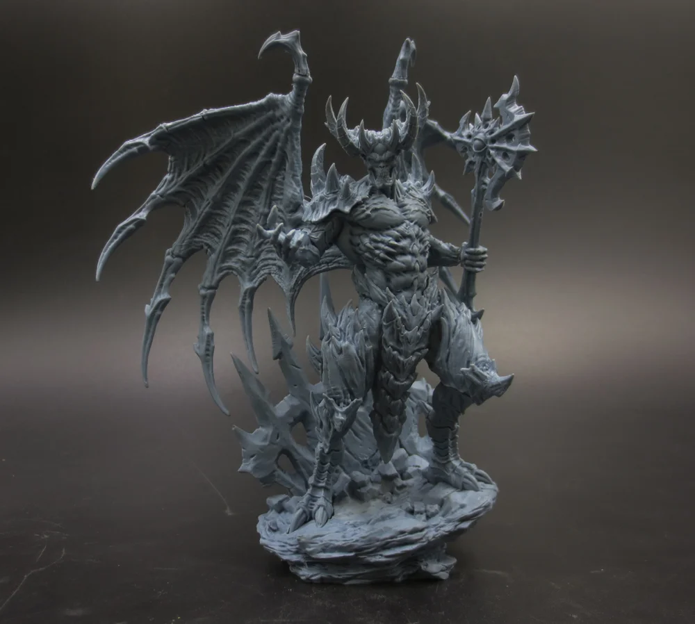 Полимерная кукла модель хаос демон Hate Lord статическая модель Сборка DIY игрушка хобби инструмент A418