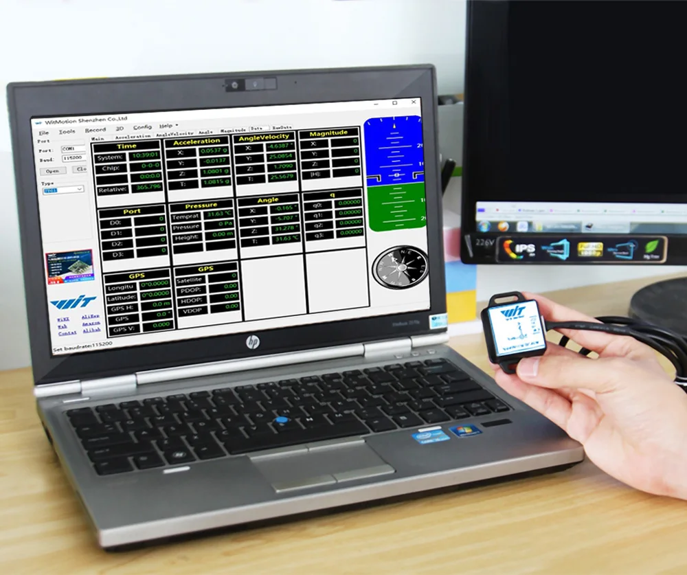 Акселерометр WitMotion WT61C AHRS Инклинометр + гироскоп угол (Высокоточный 3 осевой XYZ