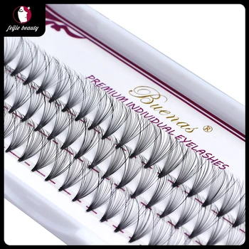 

Grafting 20D Eyelash Extension Lashes Make Up Individual Faux Mink Eyelashes Russia Volume Premade Fans Lash 0.07 C 8-13 mm Long