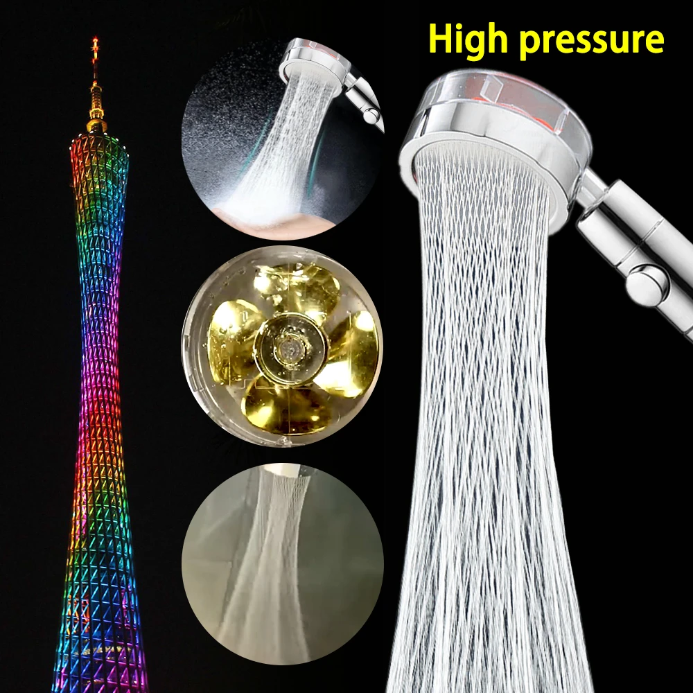 Water Saving Shower Head High Pressure 360 Degrees Rotating Spray Rainfall  Shower Head with Turbo Filter Pressurized Massage|Shower Heads| - AliExpress