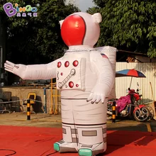 Настоятельно рекомендуется 3 м надувная стоячая космонавт; модель с надувать выполненный на заказ в виде космонавта мультфильм игрушки украшения