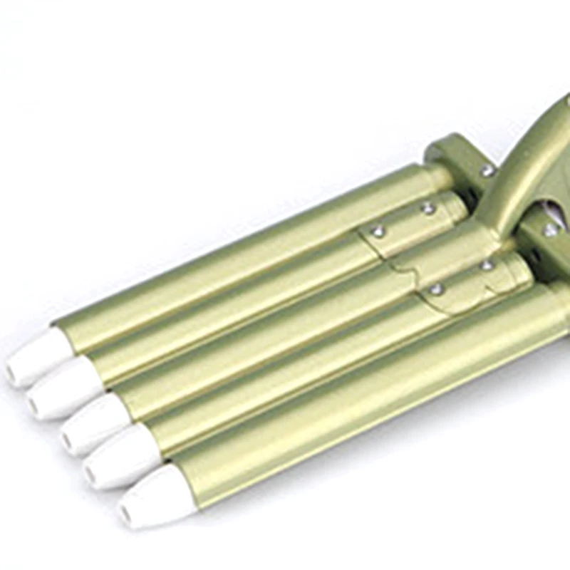 Gw Hair Curler Temperature Adjustable Curling Iron Hot Iron Bucket Fast Tool Using Different Hair Hairdressing Tools Eu Plug