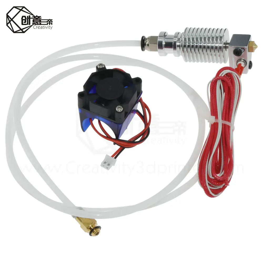 Комплект для удаленного экструдера V6 J head Hotend12V 1 75 мм/3 00 мм полностью