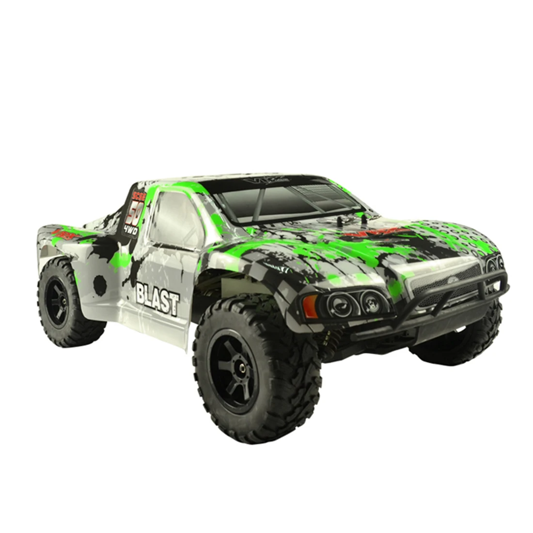 1:10 4WD Brushless Methanol Fuel Remote Control Car High Speed Short Course Model Truck Educational Toy- R0097 R0092G R0079