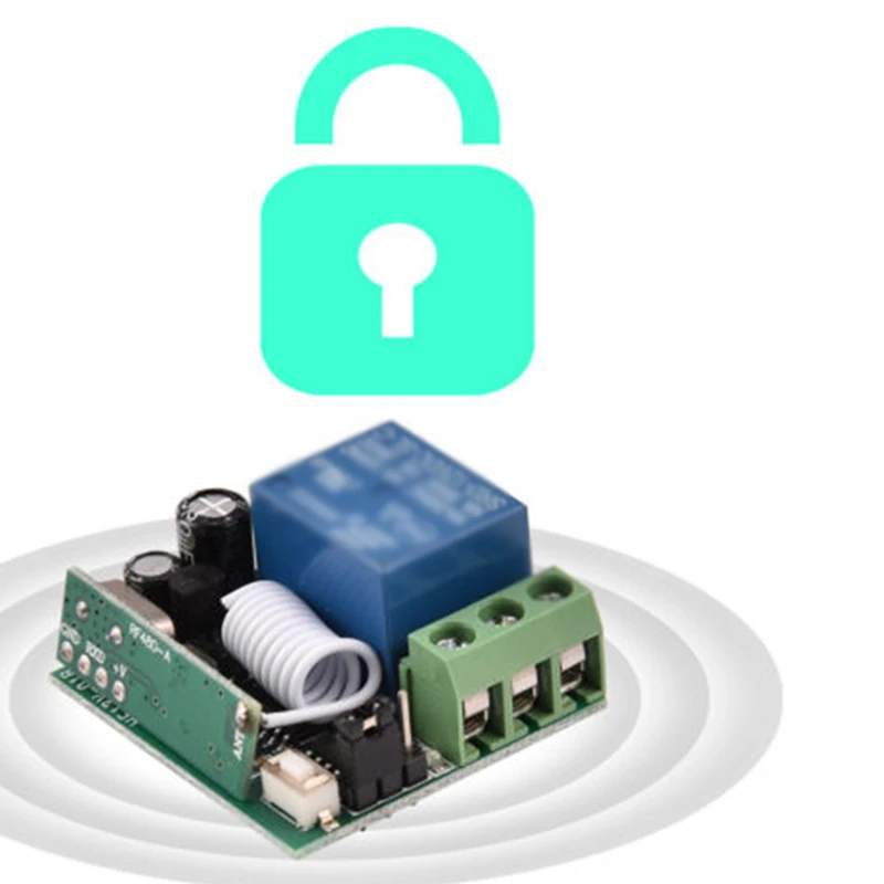DC 12V 10A 1CH RF беспроводной пульт дистанционного управления модуль+ приемник I1F4