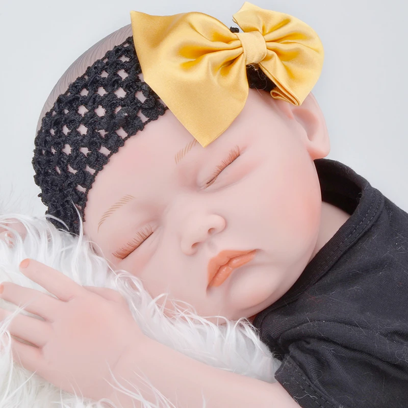 Bebes reborn doll 20 дюймов Реалистичная новорожденная кукла из силикагеля Rebirth Baby Doll детские игрушки с мягкой эмалью для ванны