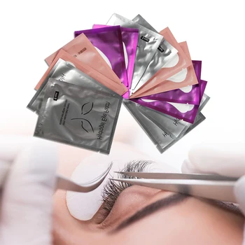 

300 Pairs Eyelash Extension Pad Paper Patches Grafted Eye Stickers Lint Free Eyelash Under Eye Pads Eye Lashes Makeup Tools