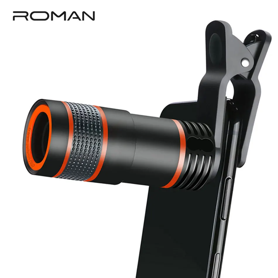 8X Zoom Telephoto Lens HD Monocular Telescope Phone Camera for iPhone Xs Max XR X 8 7 Plus Samsung Smartphone Mobile | Мобильные