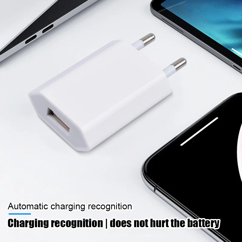 Высокое качество 5 Вт USB usb адаптер питания AC дорожное настенное зарядное