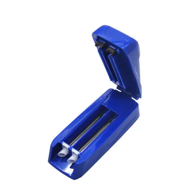 Double Tube 8mmTobacco Injector Rolling Machine Handmade Small Size Acrylic Smoke Tool Paper Portable Herb Grinder DIY