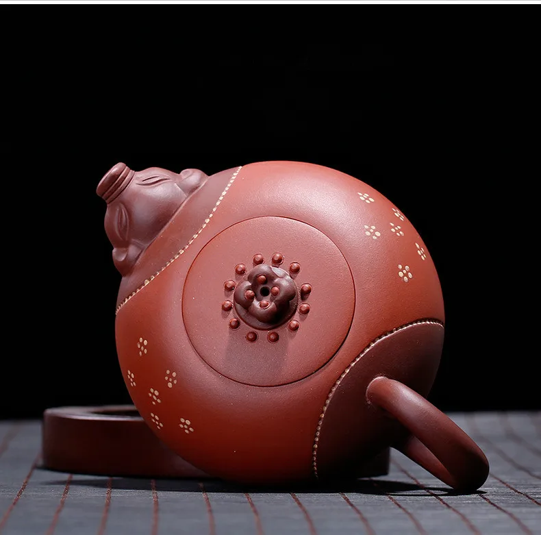 Teapot Yixing Zisha Clay Chinese Handmade Tea Pot Gongfu Tea Set 440ml High Quality New Design Safe Packaging With Gift Box