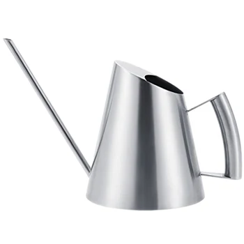 

400Ml Stainless Steel Watering Can Brushed Garden Planting Sprinkler Pot Green Plants Flowers Practical Gardening Tools