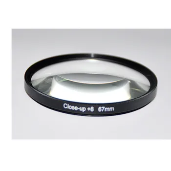 

2PCS Agnicy New Close-up Lens SLR Camera Macro Lens Accessories Neutral 67mm Close-up+8