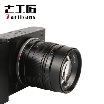 

7artisans 55mm F1.4 Wide Angle Manual Wide Angle Lens for Fuji Cameras, Black