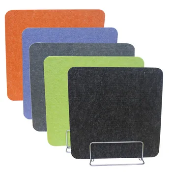 

Office Table partition polyester screen desk dividers partition Sneeze Guard Shield Antispray protection barrier for counter