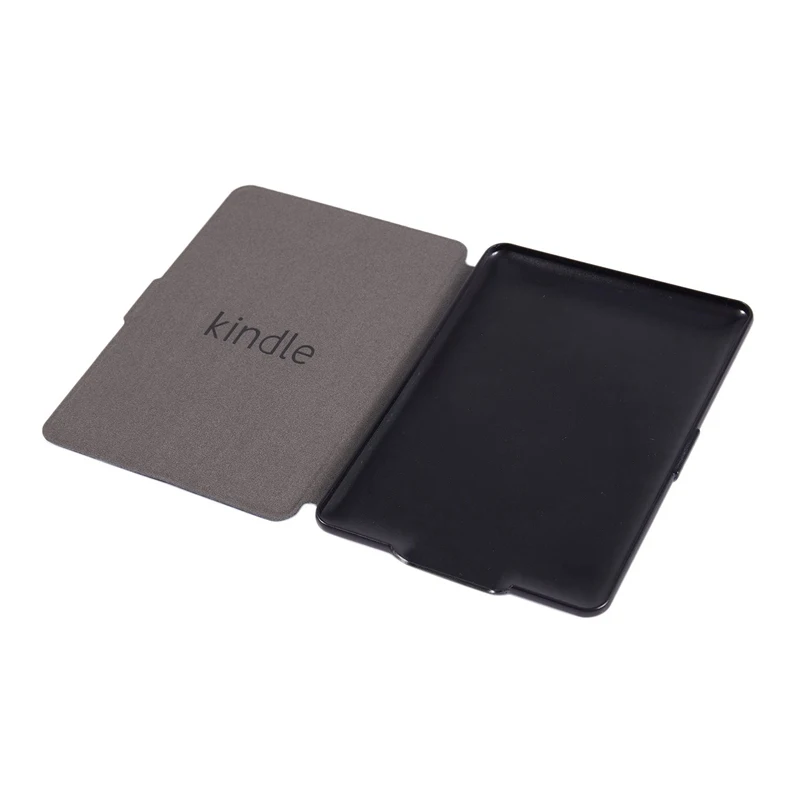 Магнитный чехол из искусственной кожи тонкий для Amazon Kindle Paperwhite(перекрестный узор, синий