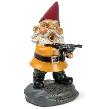 

Angry Dwarf Villain Doll Ornament Doll Figurine Christmas Model Resin Decorative Desk Doll Holiday Gift