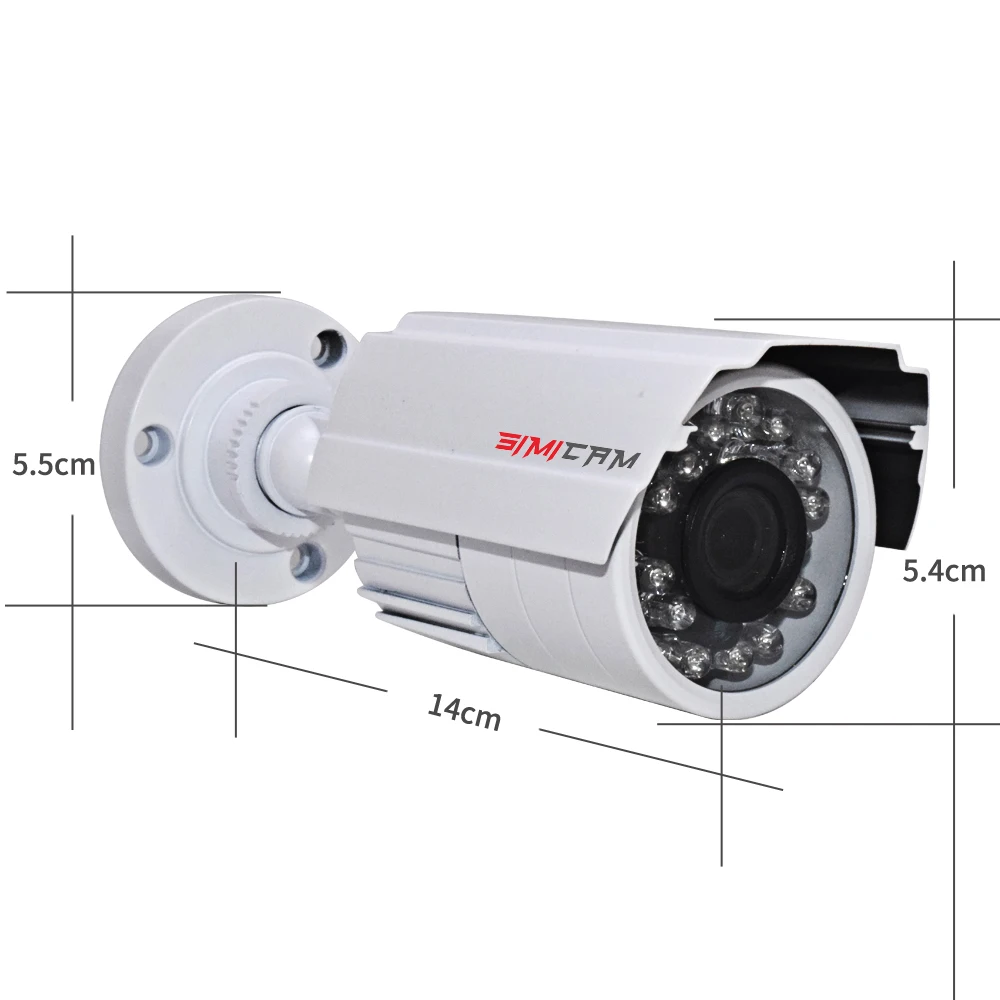 Analog AHD Video Surveillance Camera 1080P 2.0MP 3000TVL NTSC/PAL Waterproof CCTV DVR Camera Night Vision Security Cam SIMICAM