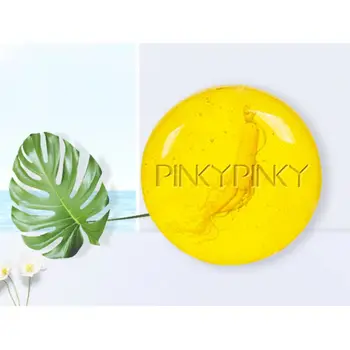 

100g Ginseng Soap Face Body Cleansing Soap Transparent Yellow Color Oil-control Remove Mites Handmade Soap Daily Cleaner Care