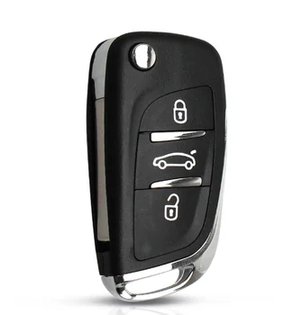 

SPC Modified Flip Car Key Shell Remote Key Case For Citroen C2 C3 C4 C5 C6 XSARA PICA For Peugeot 306 407 807 CE0523
