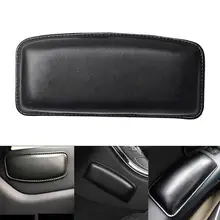 Защита для ног автомобиля поддержка бедра подушка памяти хлопок общий наколенник кожаный коврик автомобиль черный интерьер