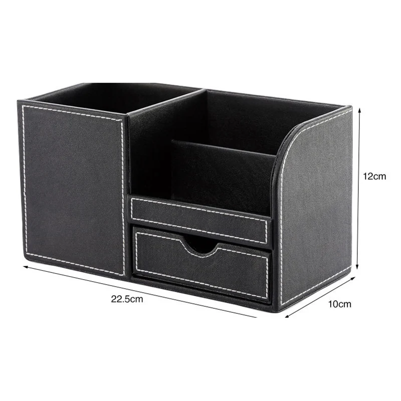 Desk Organizer Storage Organizer Pencil Case 1Pc Desktop Pen Holder Stationery Holder Pencil Cosmetics Organizer for Desk Office School Storage Case Accessories