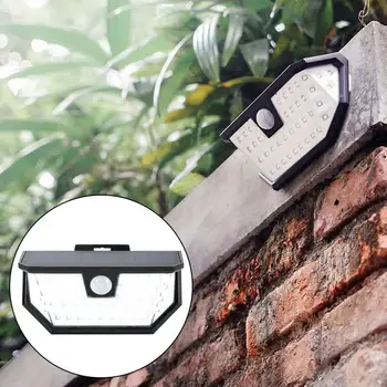 

Wall Light Solar Motion Sensor Security Lamp Home Outdoor Street Lamp Walkway Lights 48LED Durable Eco-Friendly Waterproof 3W