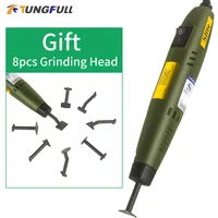 Pen Type Mini Sander Stroke Grinder Tool Machine Model Sander Groove Grinding Tools for DIY Model Moulds 110V-220V 18W 1