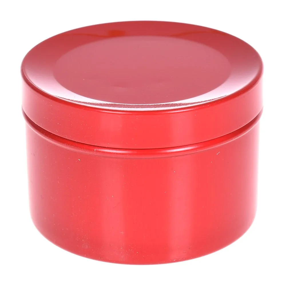 

High Quality Mini Tin kitchen Tea Storage Box Round Metal Case Wedding Favor Organizer Container 50ml