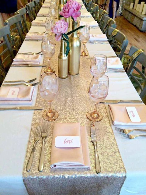 Lentejuelas de tela brillante tela de lentejuelas para coser vestidos y  hacer decoraciones de mantel de fiesta de bodas 1 yarda, rosa -  España