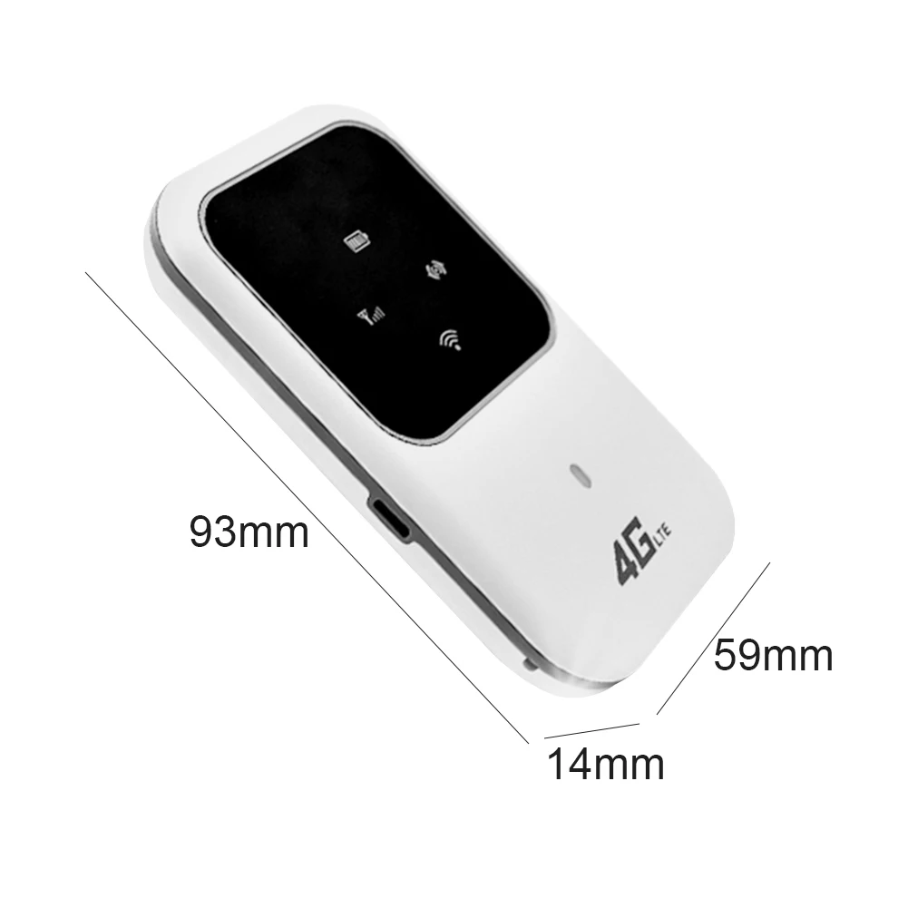 móvel, banda larga, bolso, 2.4g, roteador sem