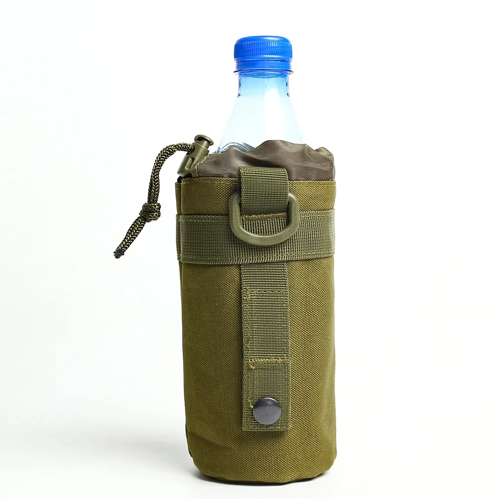 600D полиэстер водонепроницаемый набор для путешествий на открытом воздухе Molle Чехол для кемпинга бутылка для воды Сумка для кемпинга открытый верх выживания чайник держатель чехол
