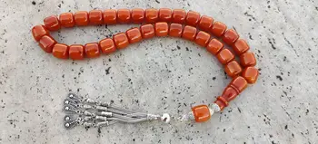 

FedEx Express to delivery Rare Ottoman Faturan German Amber Sandalous Misbaha Prayerbeads Rosary tasbih