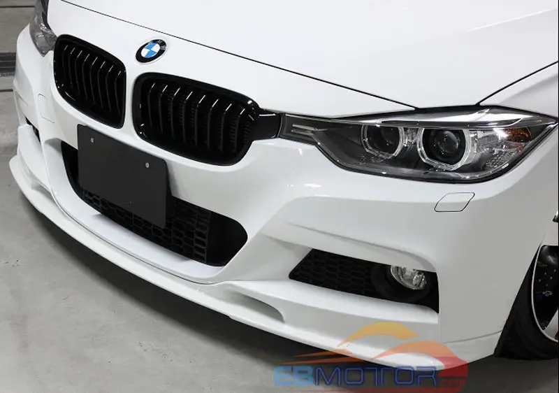 3D Style Front Lip Spoiler for BMW F30 3 Series M Sport Mtec bumper 2012UP