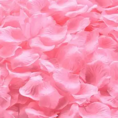Vibrant Artificial Silk Rose Petals for Romantic Wedding and Event Decoration