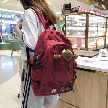 

Japanese Ins Women's Backpacks for Girl Large Capacity Waterproof Schoolbag Female Korean Harajuku High School College Backpack