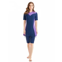 Бикини размера плюс, Исламский купальник для женщин и девушек, Мусульманский купальник с полным покрытием, скромные исламские купальники, мусульманские купальники